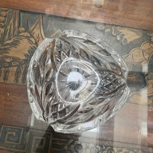 Cut Crystal Ashtray