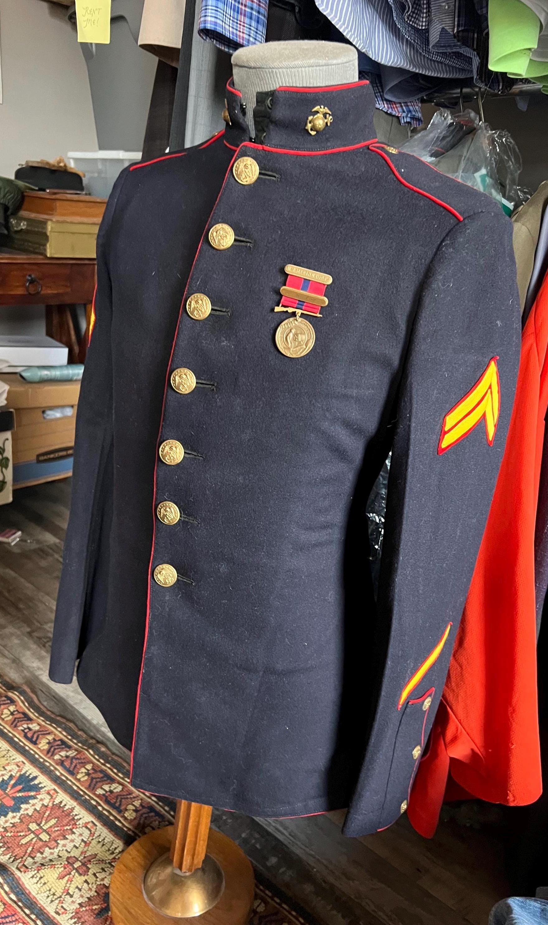 ww1 usmc dress blues Original U.S. Pre-WWI United States Marine Corps Dress Blues Jacket main image 0