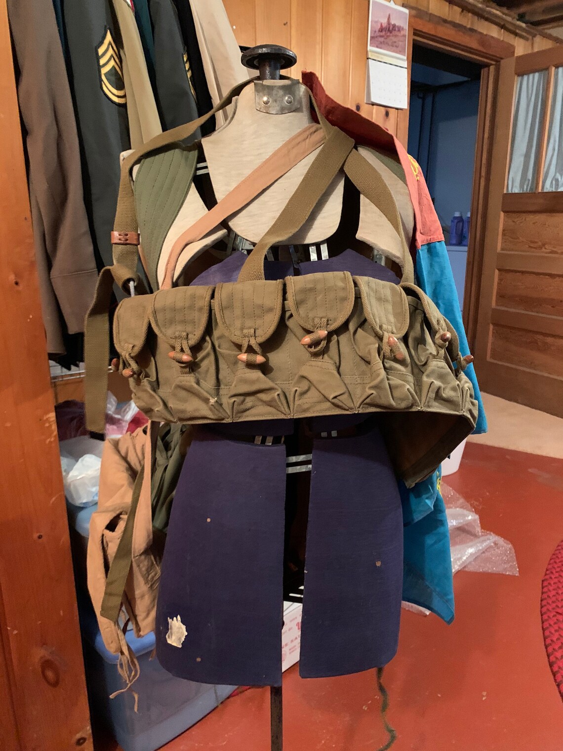 1960s NVA/ Vietcong SKS Ammo Belt Backpack Medical Bag NVA Etsy