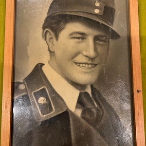Retrato de soldado militar