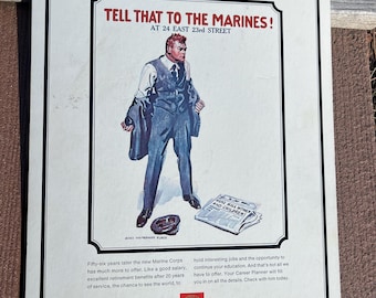 1950年代のヴィンテージスタイル USMC アメリカ海兵隊 海兵隊