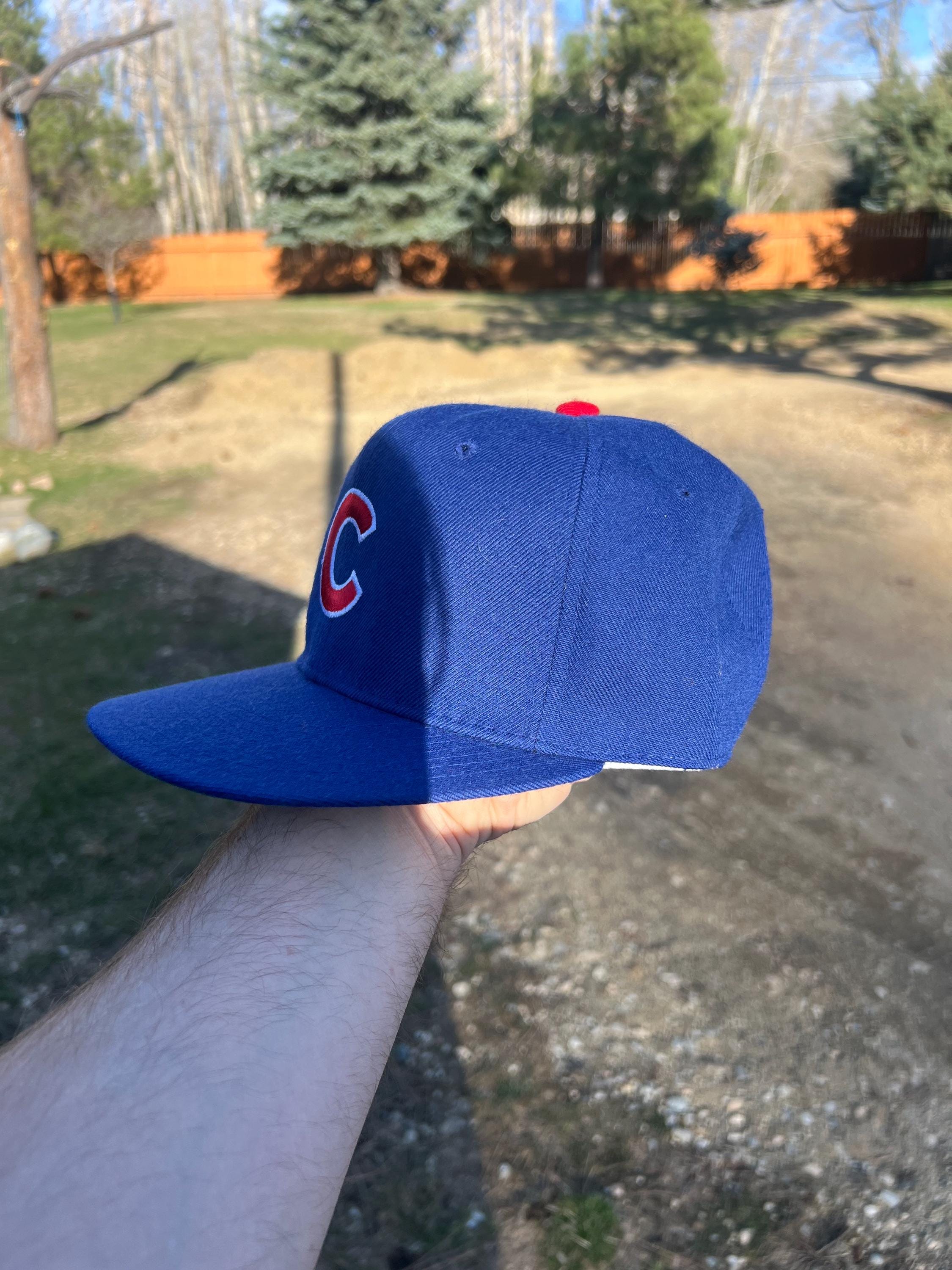 Casquette Vintage New Era Chicago Cubs – Taille 7 1/8, Visière Dupont, Made In USA