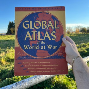 1943 Global Atlas of the World At War