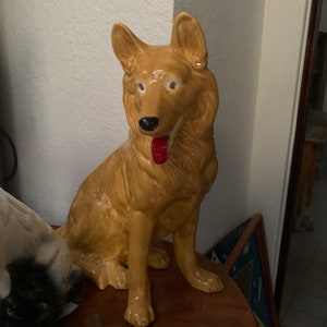 Large Porcelain Dog