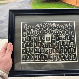 1916 Tacoma Washington Organization Portrait Collage: Historical Framed Print
