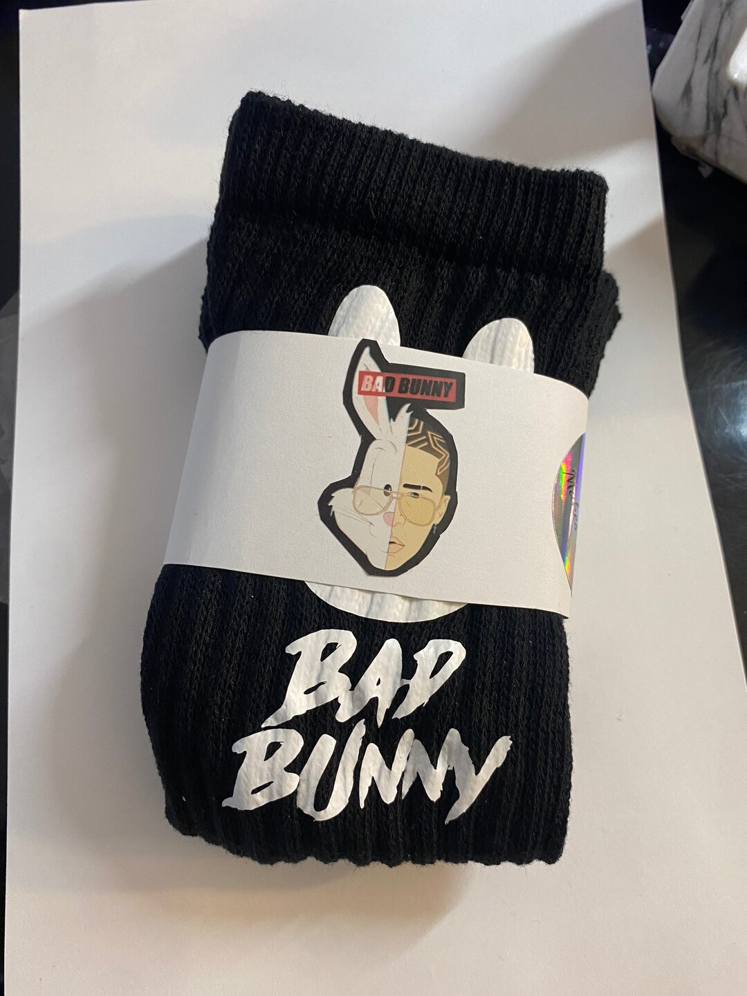 Bad Bunny Socks Etsy