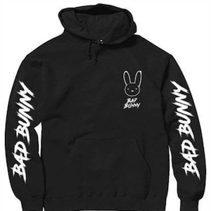 Bad Bunny Hoodie Etsy