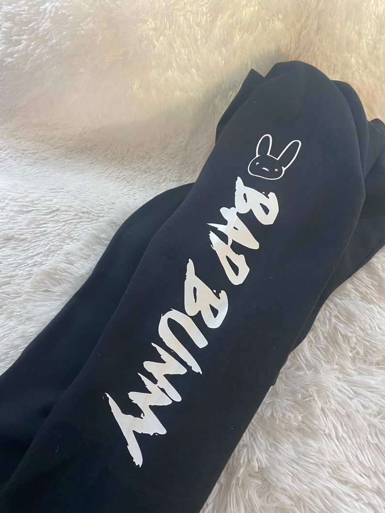 Bad Bunny Joggers/ Sweatpants Mens Sized - Etsy