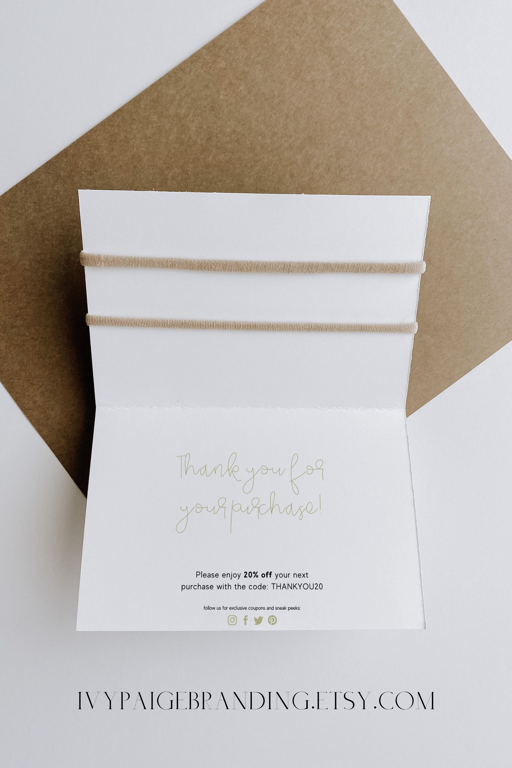 5x7 Headband Display Card Template 4x6 Headband Cards Etsy Canada