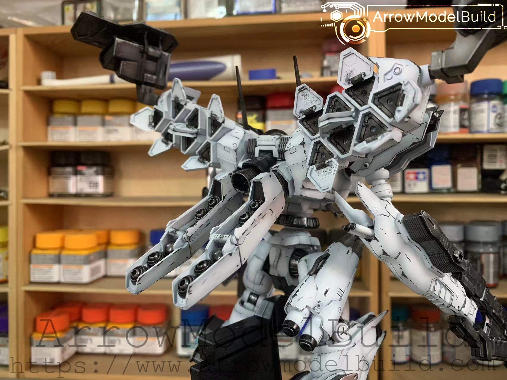 Arrowmodelbuild Armored Core White Glint Built & Painted 1/72 Etsy Hong Kong