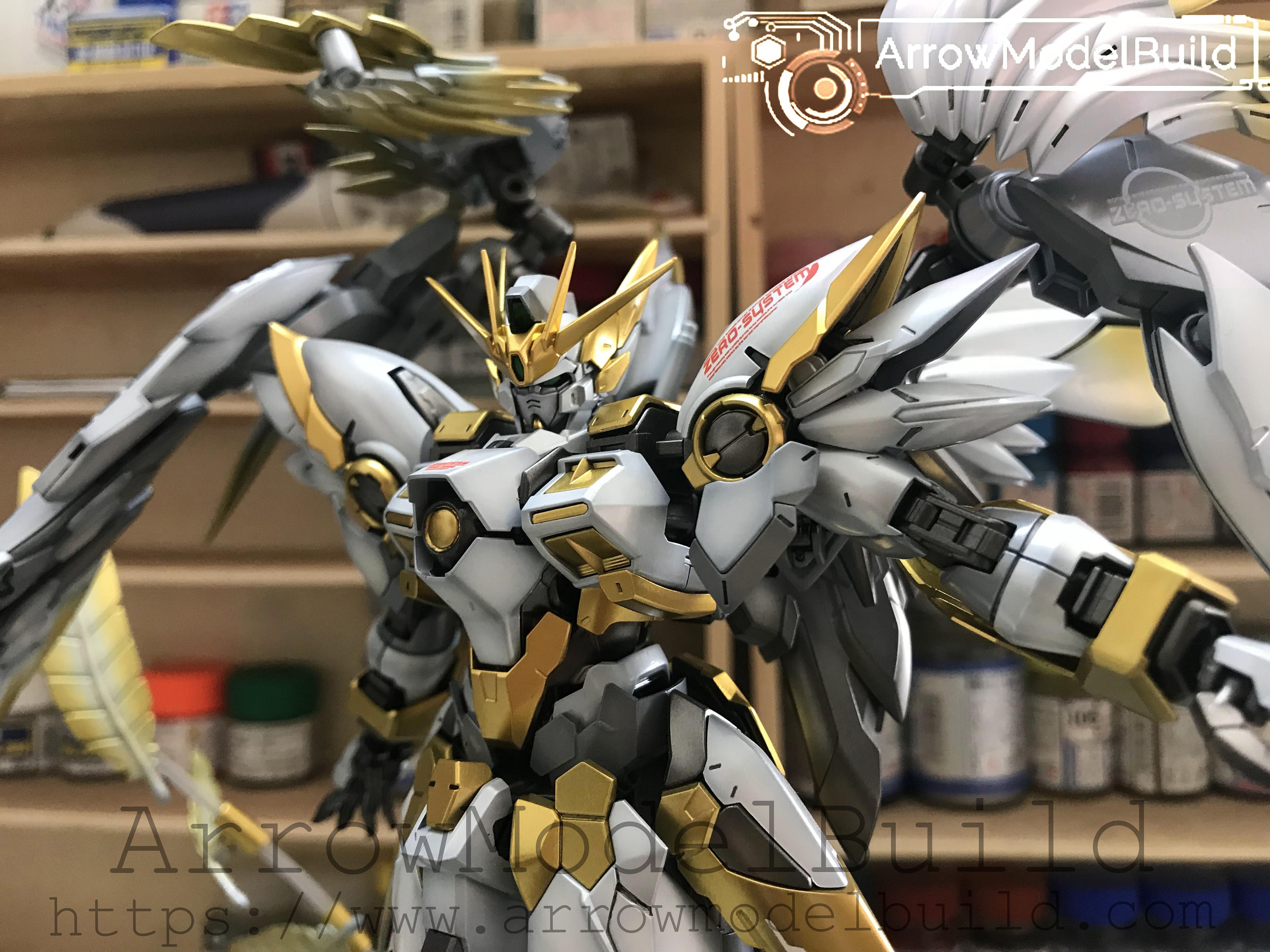 Arrowmodelbuild Wing Gundam Zero EW ver. Ka Built & Painted Etsy UK