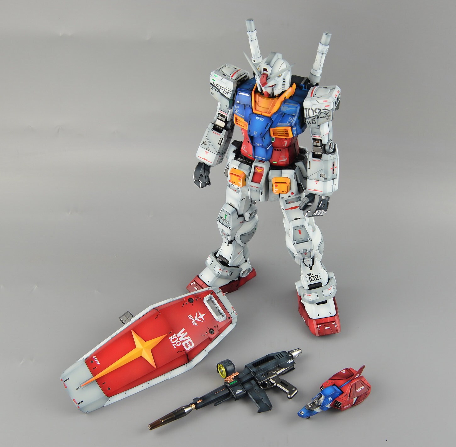 Arrowmodelbuild Gundam Rx 78 2 Special Coding Built Etsy Ireland