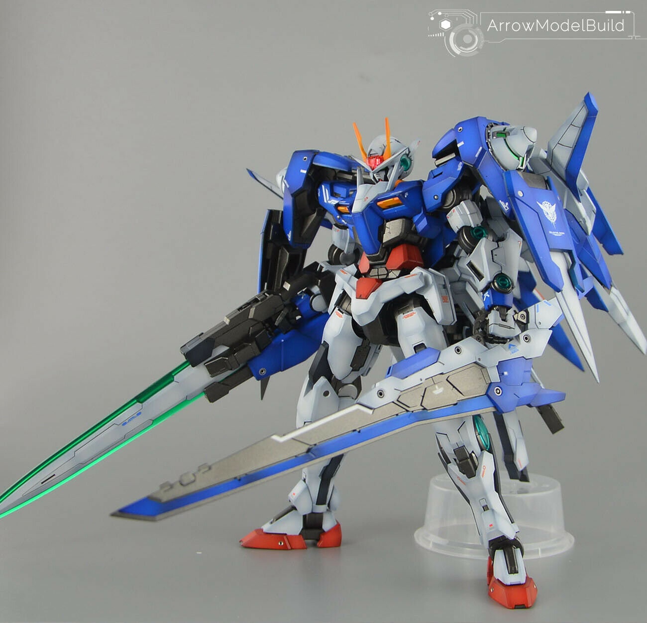 Arrowmodelbuild Gundam 00 XN Raiser Built & Painted MG 1/100 Arrowmodelbuild Gundam 00 XN Raiser Built & Painted MG 1/100
