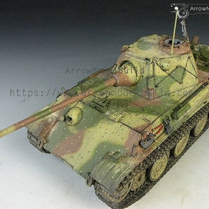 ArrowModelBuild Panther F Tank Abush Camouflage Built & Painted 1/35 Model Kit image 8