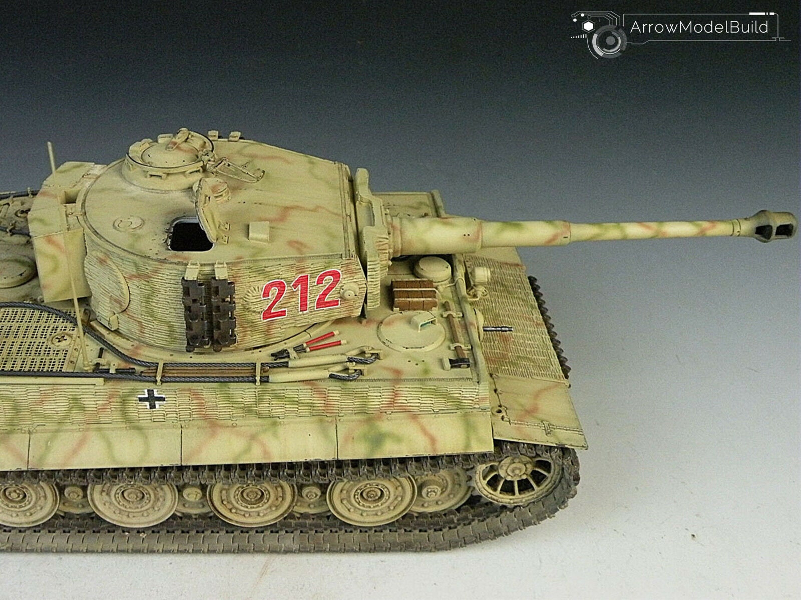 Arrowmodelbuild Tiger I Tank Number 212 Built & Painted 1/35 - Etsy