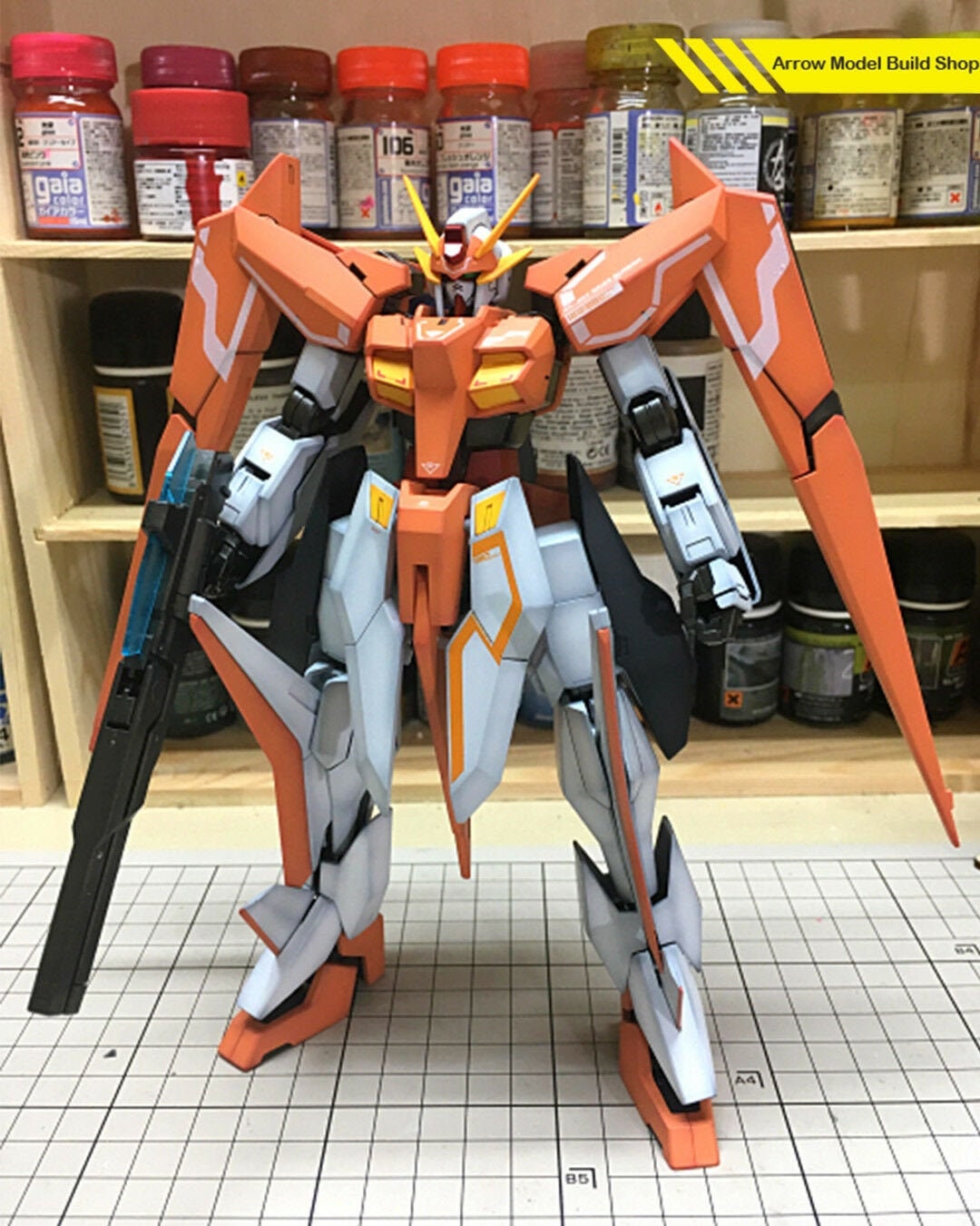 Arrowmodelbuild Arios Gundam Built & Painted Gundam 00 1/100 Model Kit 