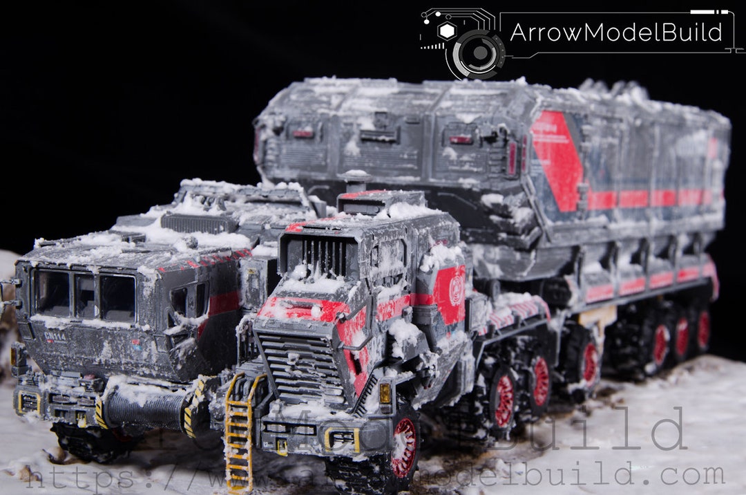 Maquette Meng MMS-001 1/100 Camion Transport CN114-03 – Échelle 1:100