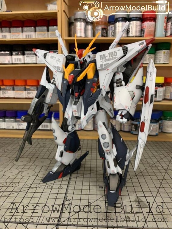 Arrowmodelbuild Rx 105 Built Painted Hg 1 144 Model Kit Etsy