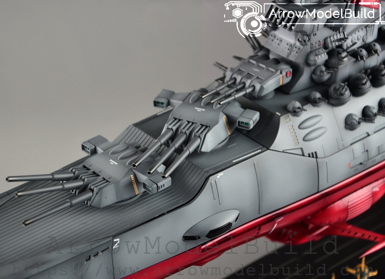  WANZPITS Space Battleship Yamato Model Kit,, Compatible with  Lego Ship