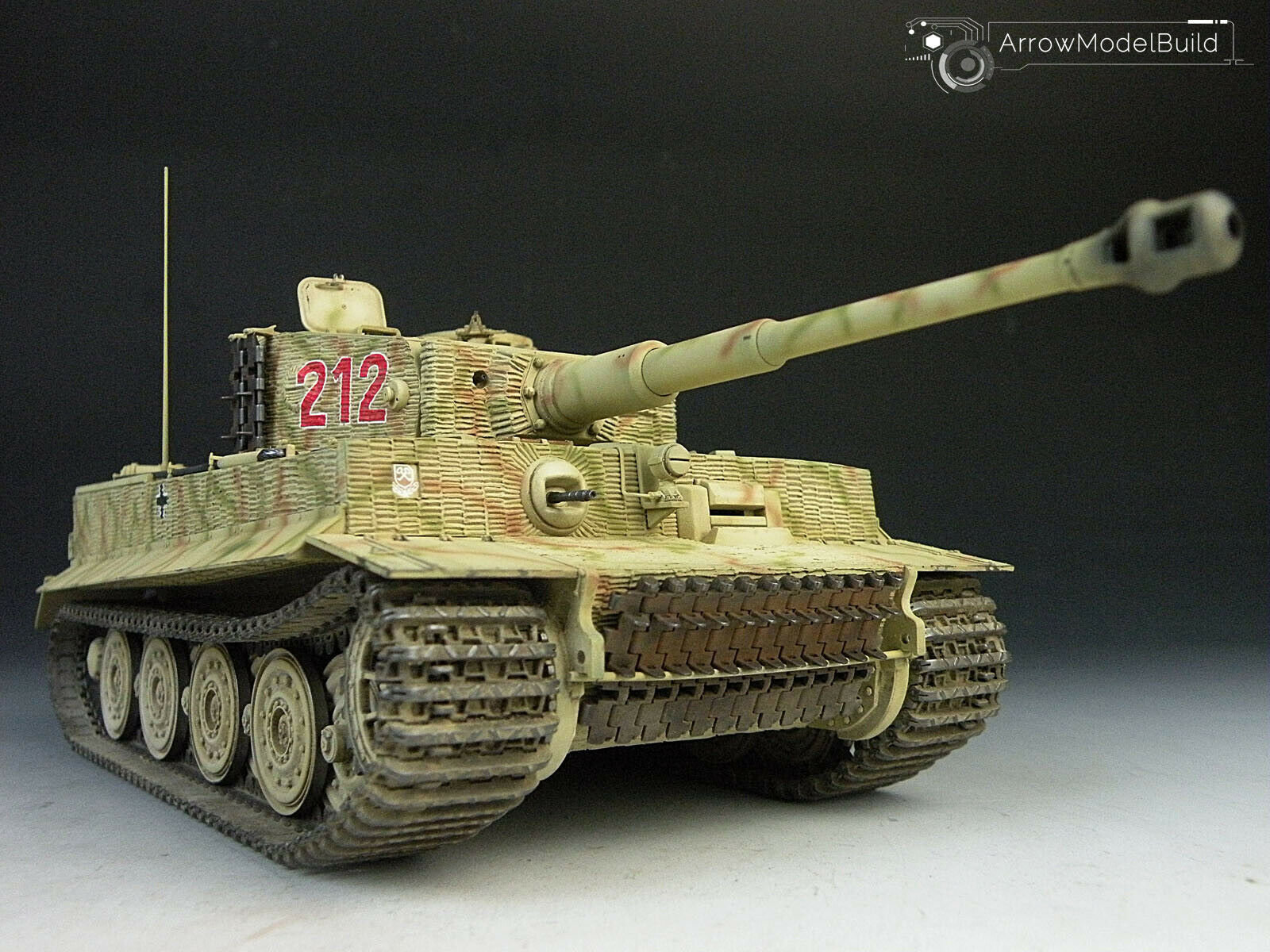 Arrowmodelbuild Tiger I Tank Number 212 Built & Painted 1/35 - Etsy