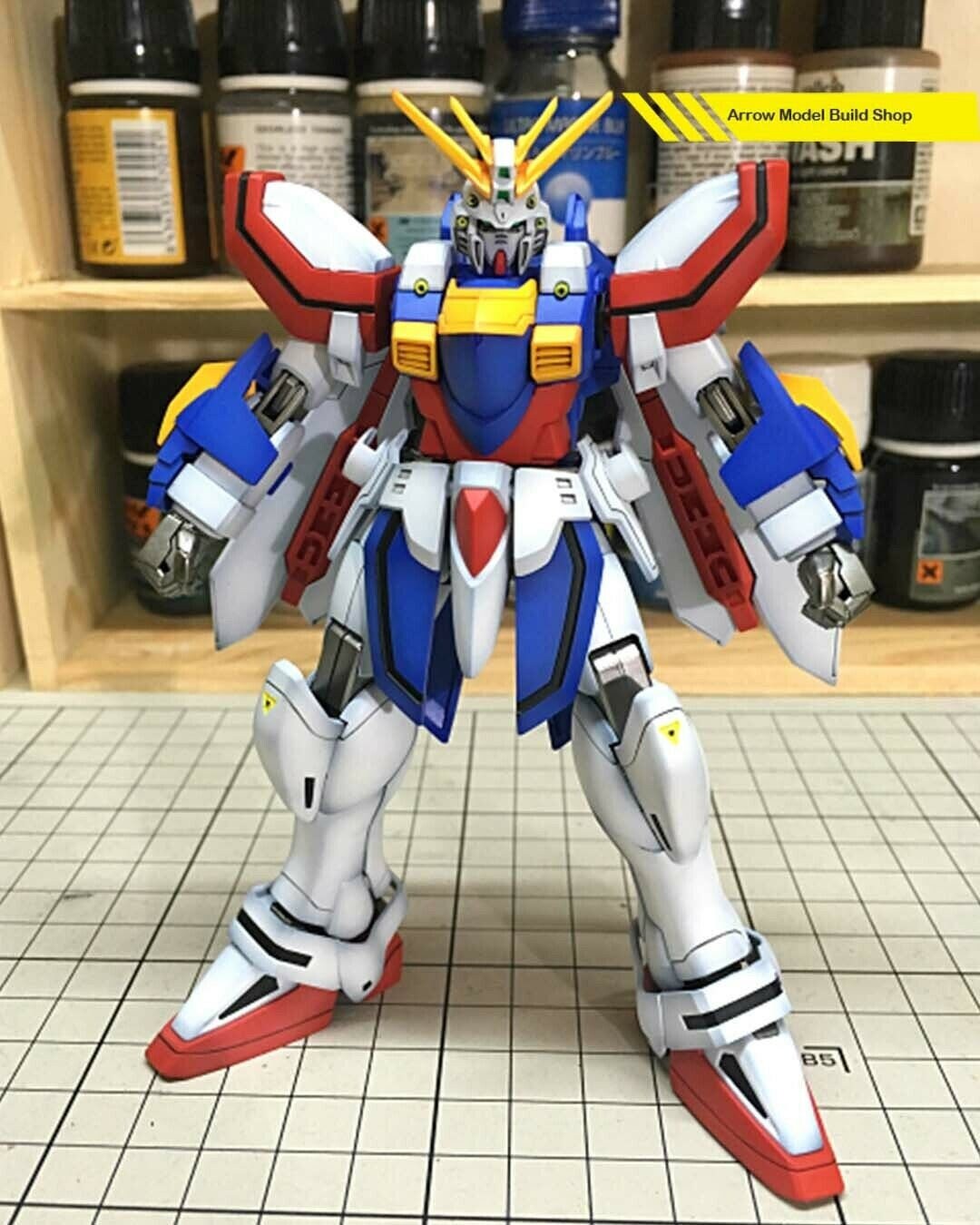 Arrowmodelbuild God Gundam Built & Painted HG 1/144 Model Kit - Etsy Israel