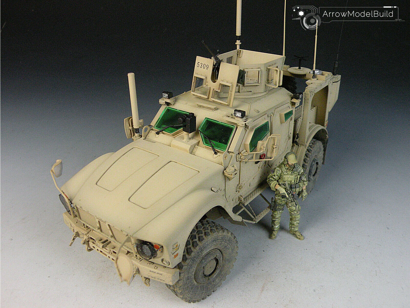 Arrowmodelbuild MATV Military Vehicle Built & Painted 1/35 Model Kit Etsy