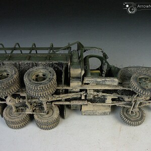 ArrowModelBuild GMC CCKW-353 Cargo Truck Military Vehicle Built & Painted 1/35 Model Kit image 7