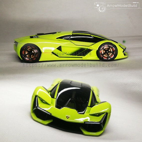 Bburago - 1/24 Scale Model Compatible with Lamborghini Terzo Millennio  (Green)