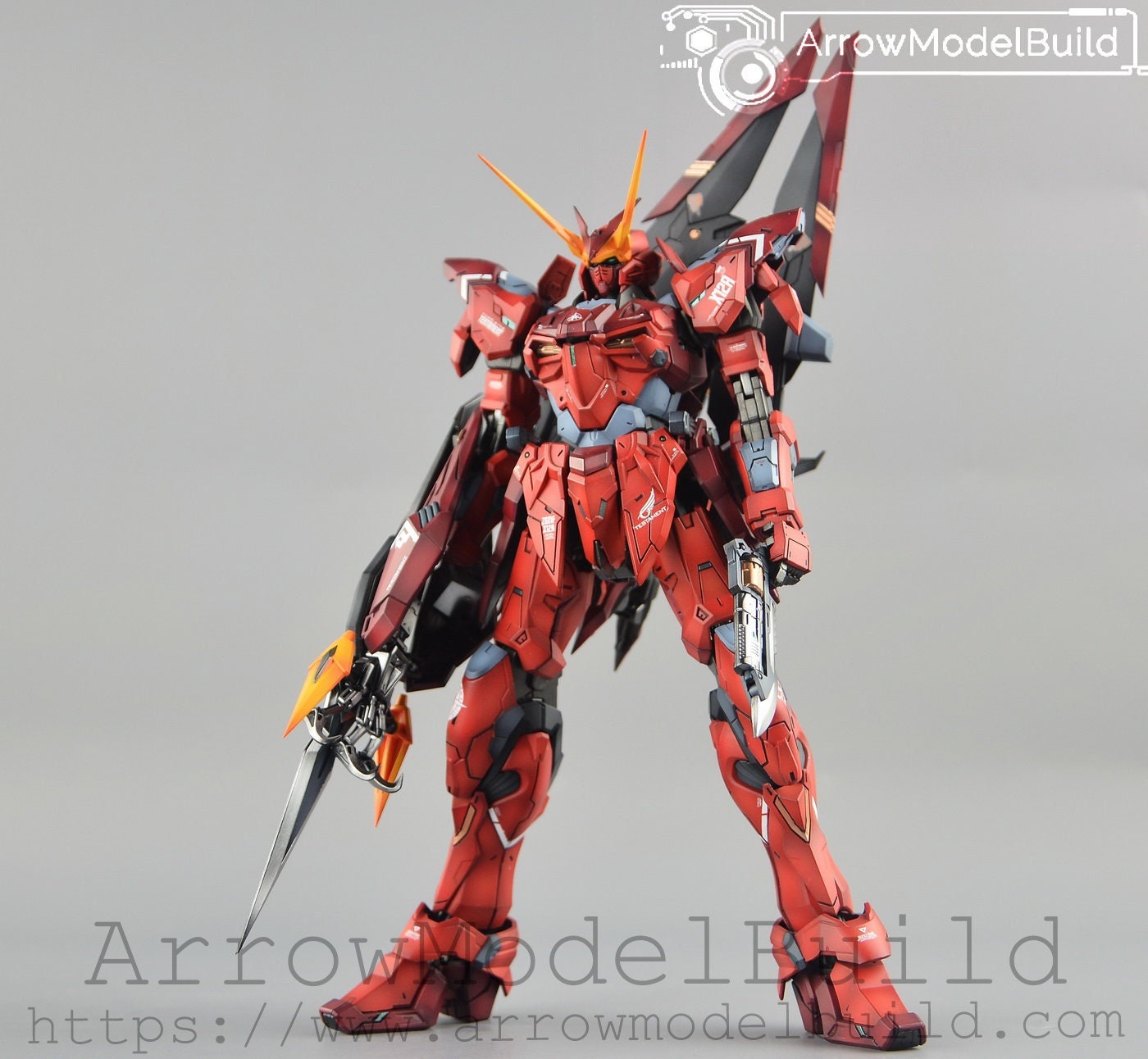 Arrowmodelbuild Testament Gundam Built & Painted 1/100 Model Kit Etsy