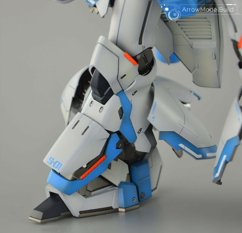 Arrowmodelbuild Sazabi Ver.ka custom White Built & Painted MG 1/100