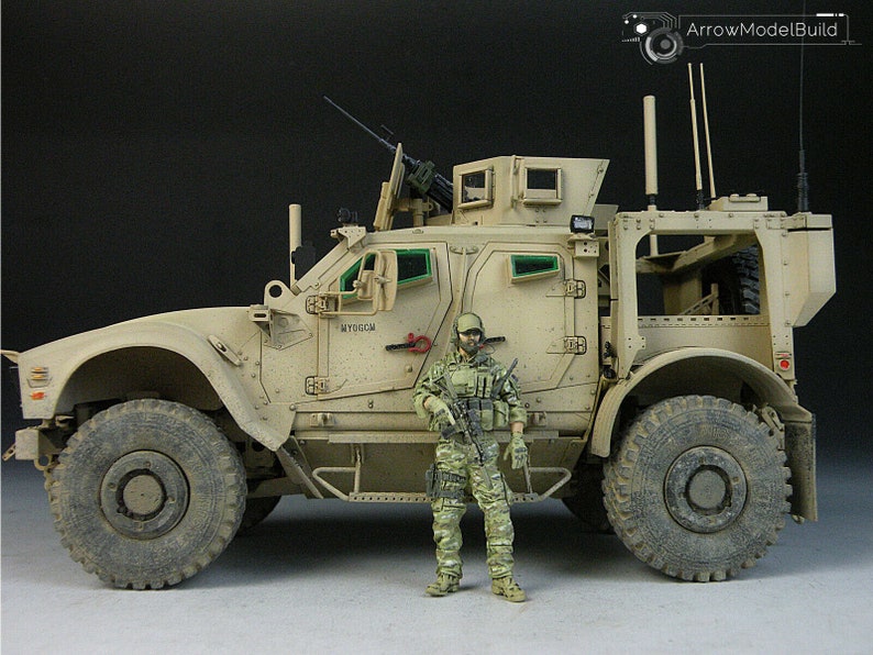 Arrowmodelbuild MATV Military Vehicle Built & Painted 1/35 Model Kit Etsy
