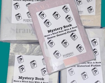 Mystery Book , Have A Blind Date With A Book , Book Lover Gifts , Gift For Bookworm , Mystery Item , Christmas Book Gift , Gift for Her