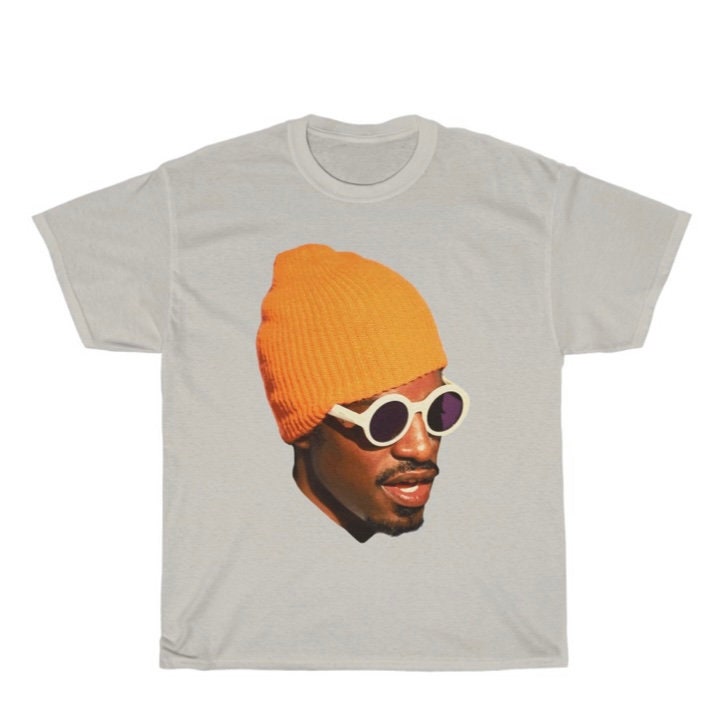 Discover Andre 3000 Orange OutKast  | Vintage Inspired Graphic Tee Shirt