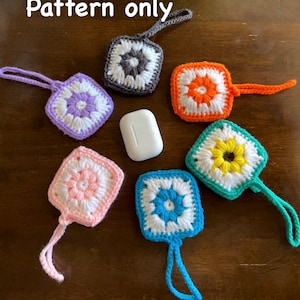 PDF, pattern of crochet AirPod case, AirPod holder