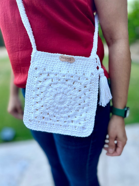 PDF, CROCHET PATTERN Crochet Summer Crossbody Bag Crossbody Bag  Pattern Crochet Bag
