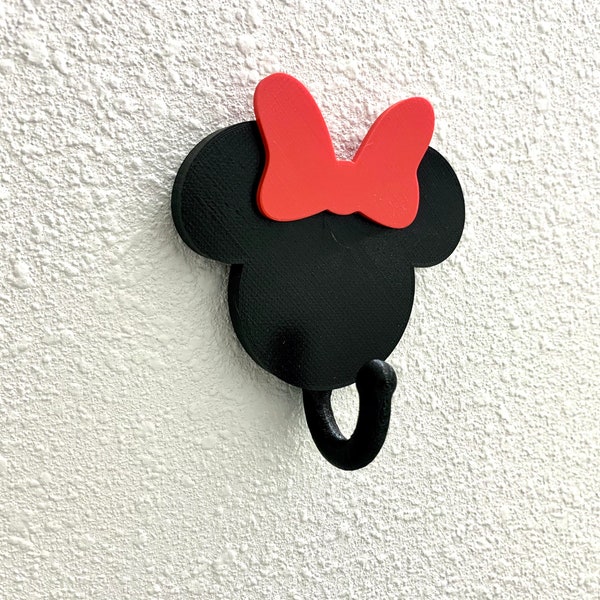 Mouse Wall Hook (with bow)