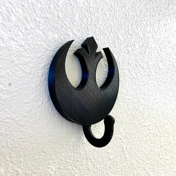 Crochet mural Rebel Alliance