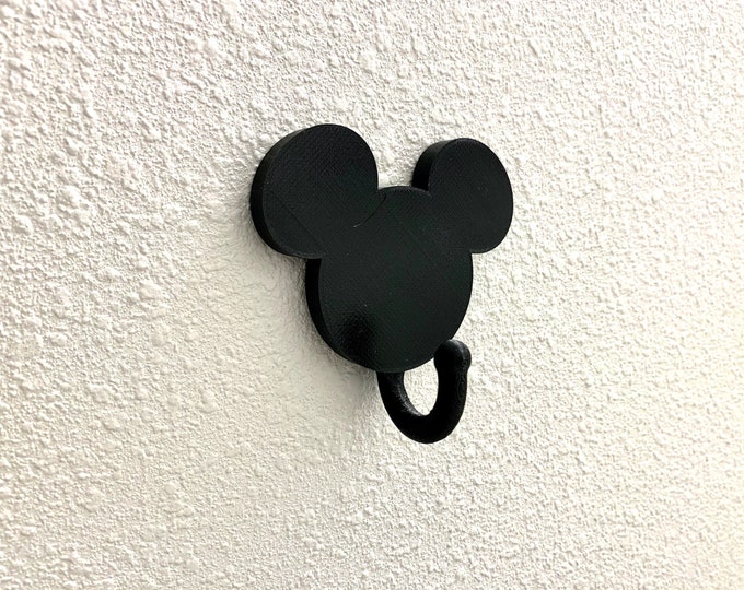 Mickey Hooks ,mickey Mouse Hangers, Mickey Wall Hook, Mickey Mouse Home