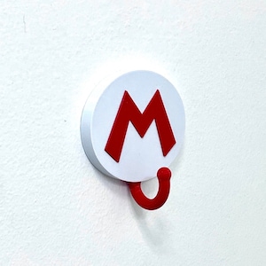 Crochet mural Mario