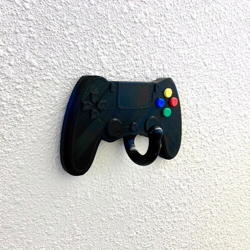 Gaming Controller Wall Hook Etsy
