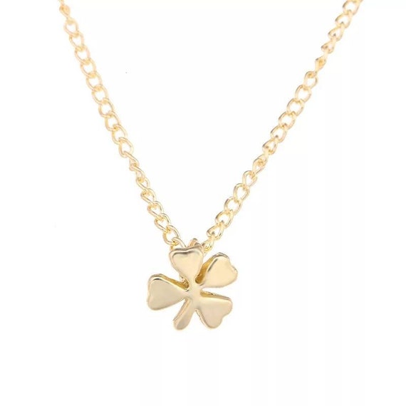 Meaning Necklace Wish 4 Leaf Clover 