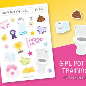 Zindelijkheidstrainingstickers | Stickervel voor zindelijkheidstraining | Potjestickers | Zindelijkheidstraining | Potjestickers | Potje stickervel | Potje