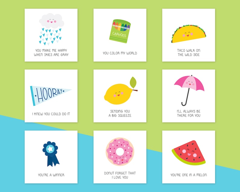 Lunchbox Notes | Lunchbox Cards | Encouragement Cards | Motivational Cards | Kindness Cards | Back to School Cards | Inspirational Cards image 6