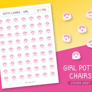 Zindelijkheidstrainingstickers | Stickervel voor zindelijkheidstraining | Potjestickers | Zindelijkheidstraining | Potjestickers | Potje stickervel | Potje