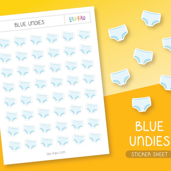 Underwear Stickers Etsy