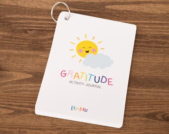 Gratitude Journal | Activity Journal | Thankful | Gratitude Cards | Kid's Journal | Child's Journal | Feelings Journal | Gratitude Notebook