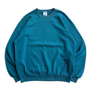 Vintage 90s Plain Jerzees Athletic Green Sweatshirt Jumper Xlarge Jerzees Crewneck Plain Pullover Sweater Blank Jerzees Crewneck Size XL