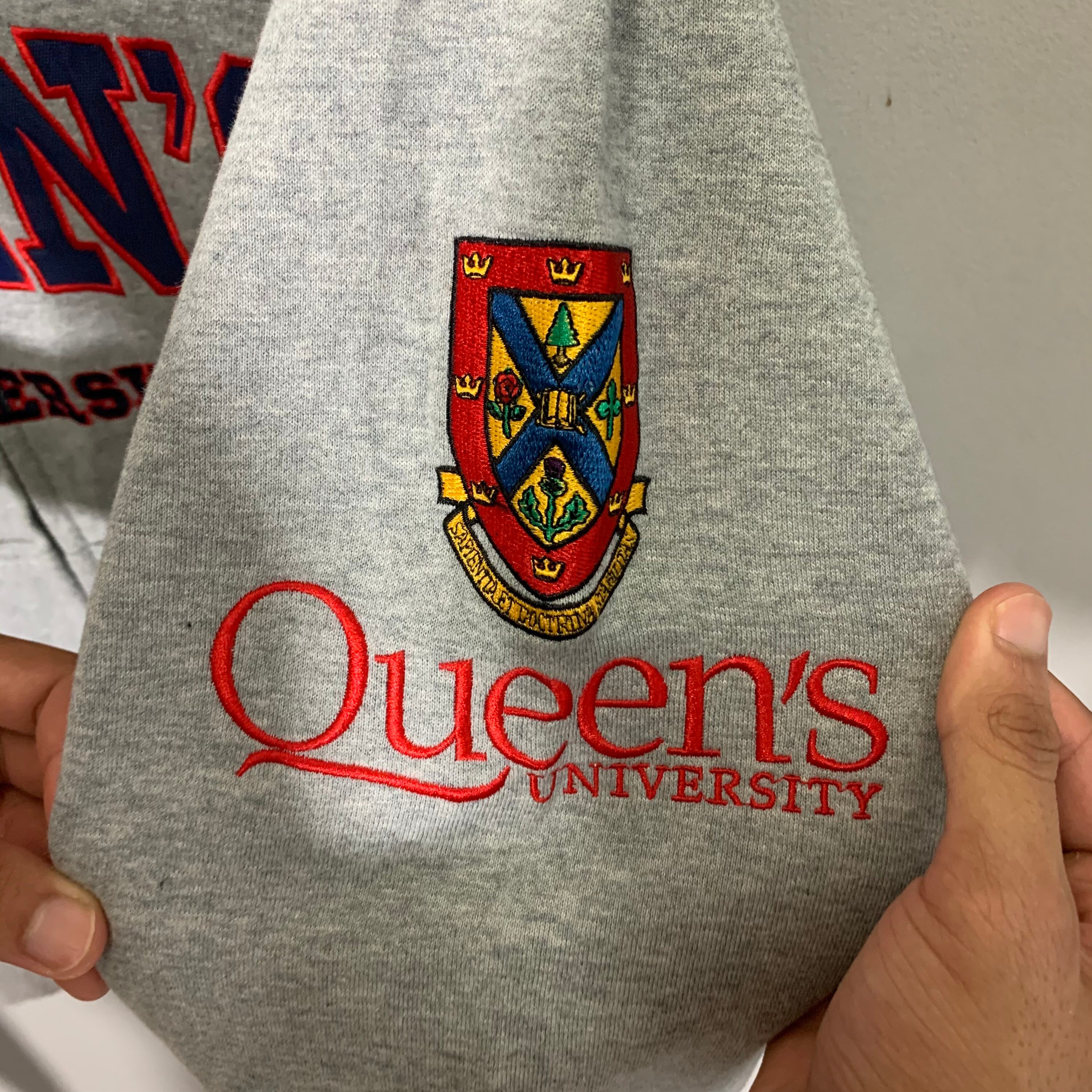 Vintage Queens University Sweatshirt Small Queen's Etsy