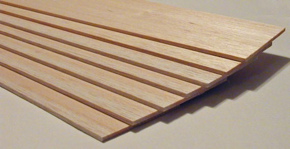 Balsa Wood Sheets 100mm X 300 Mm 10 Pack -  Hong Kong