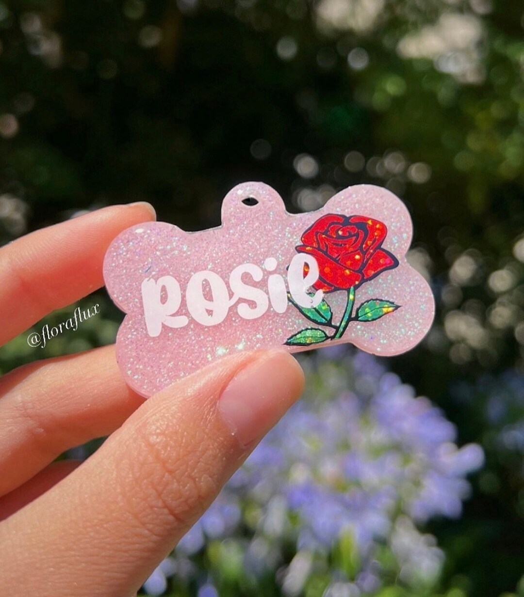 Royal Rose Tag - Etsy